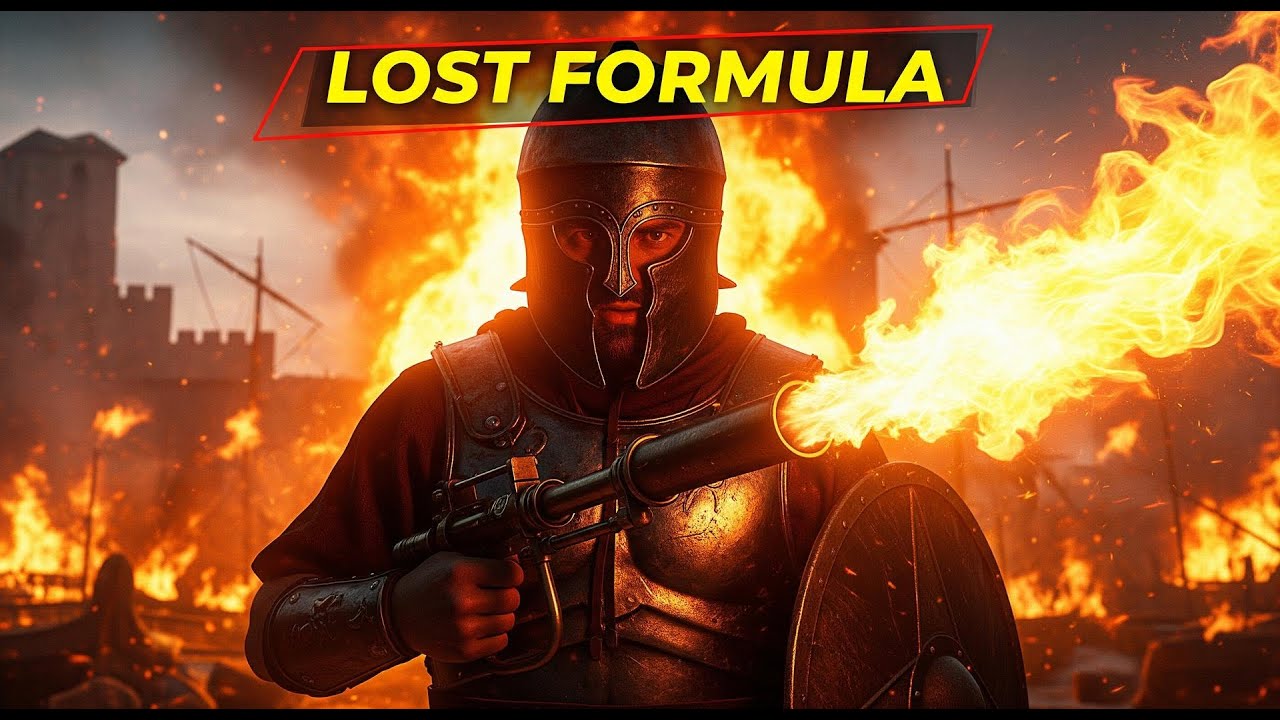 Greek Fire: The ancient flamethrower formula we lost.