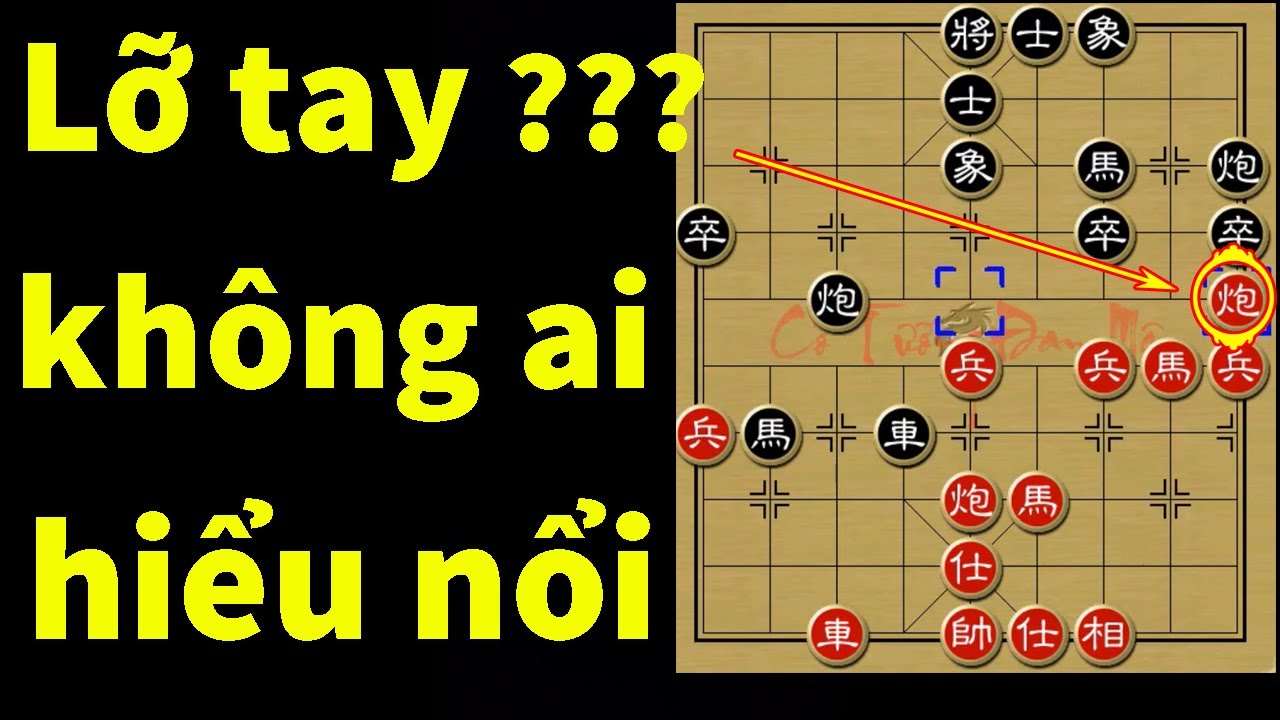 (Cờ Tướng Gây Sốc) Đem Pháo Nhồi Thẳng Vô Họng Đối Thủ Và Kết Quả Chấn Động Kỳ Đàn
