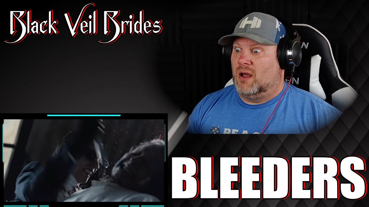 Black Veil Brides - Bleeders (Official Music Video) | REACTION