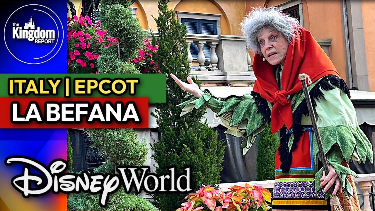 Disney World Christmas Story: La Befana Italy | EPCOT