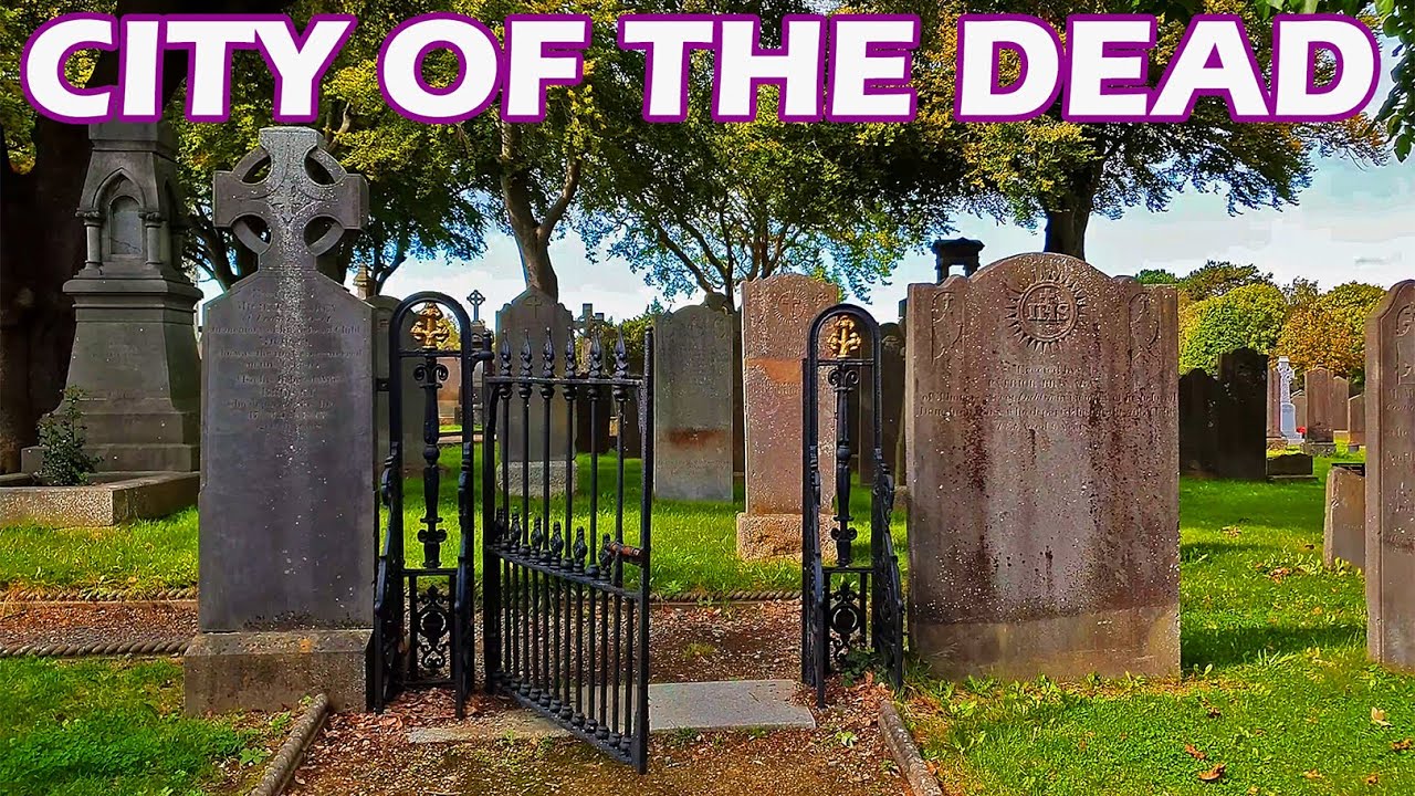 Glasnevin Cemetery Dublin And The Grave of Brendan Behan Ireland