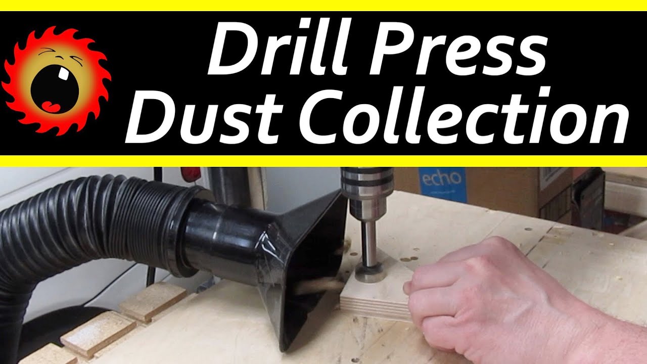 Dust Collection for Drill Presses: Simple, Effective, and Easy to Use!