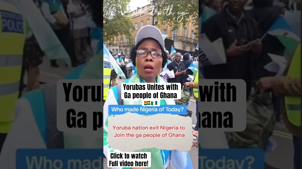 Yorubas depart from Nigeria to unite with the Ga people of Ghana #youtubecreatorcommunity