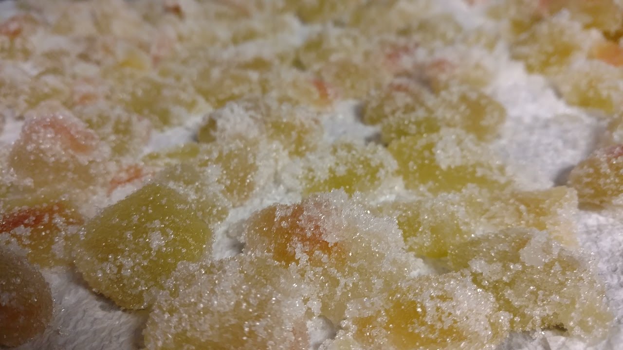 Watermelon Rind Candy