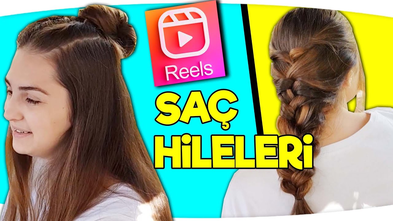 REELS SAÇ HİLELERİ !! Okul İçin Pratik Saç Modelleri , Fenomen Tv