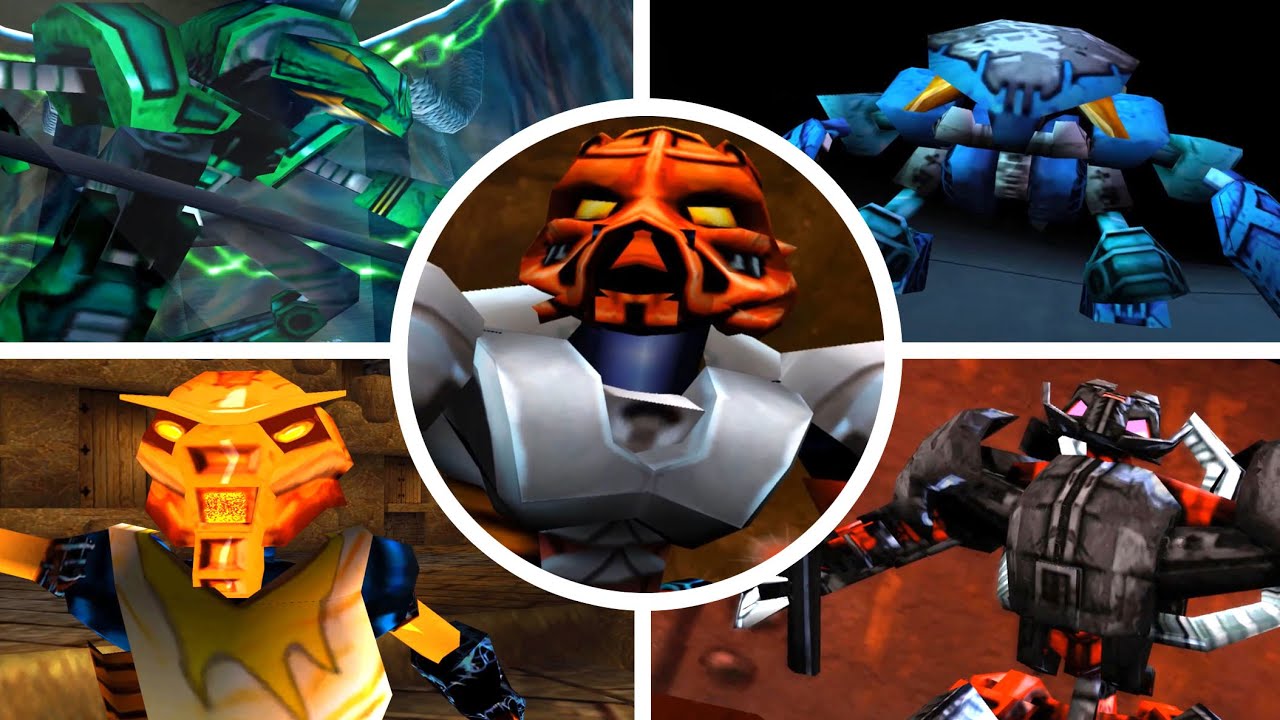 LEGO Bionicle All Bosses (PS2, Gamecube, XBOX)