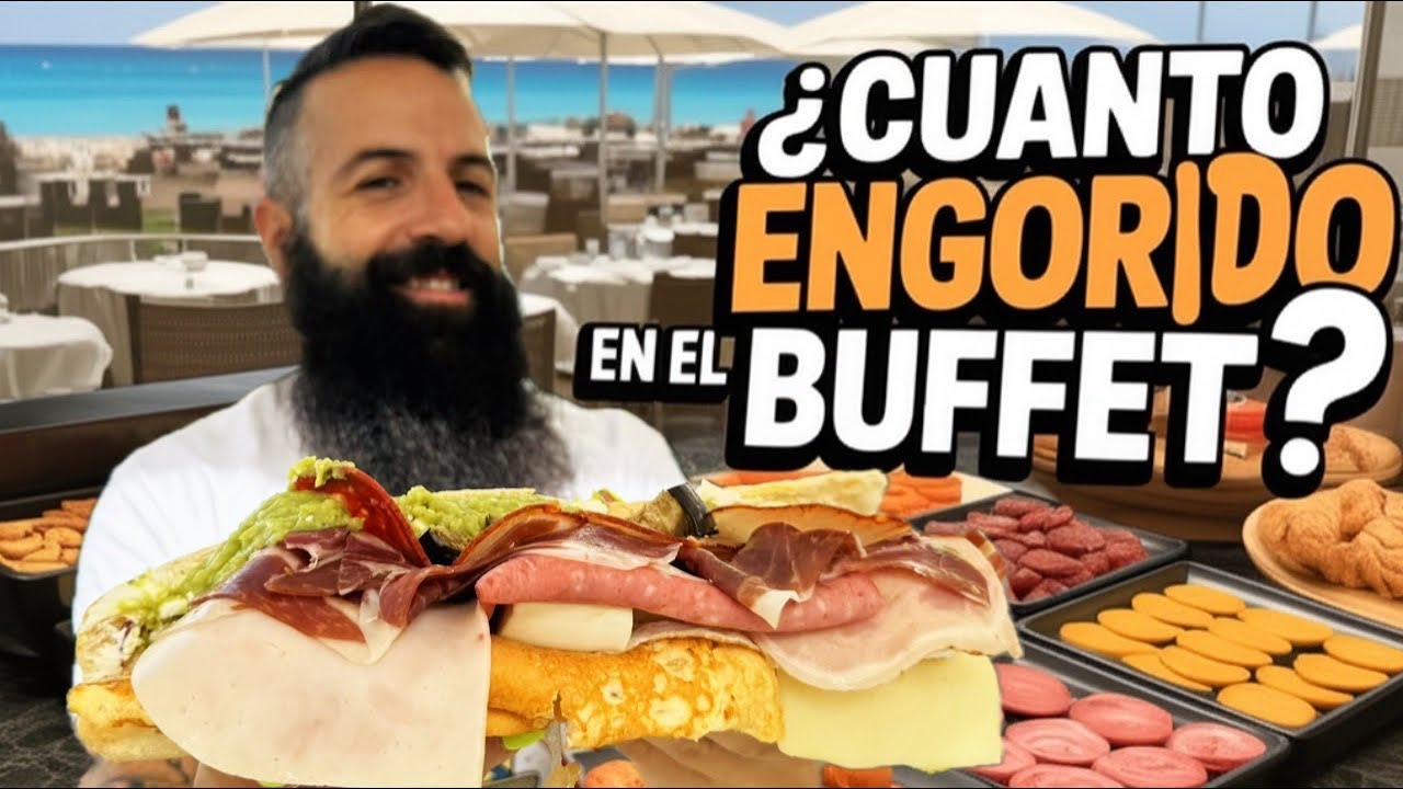 ABUSANDO DEL BUFFET DEL DESAYUNO DEL HOTEL EN VACACIONES