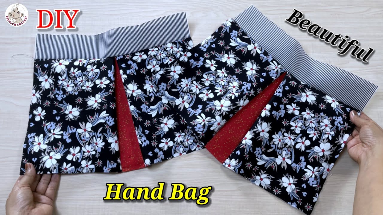 Very Easy to Make Hand Bag | Diy Hand Bag | Diy Cloth Bag Tutorial | Sewing bag