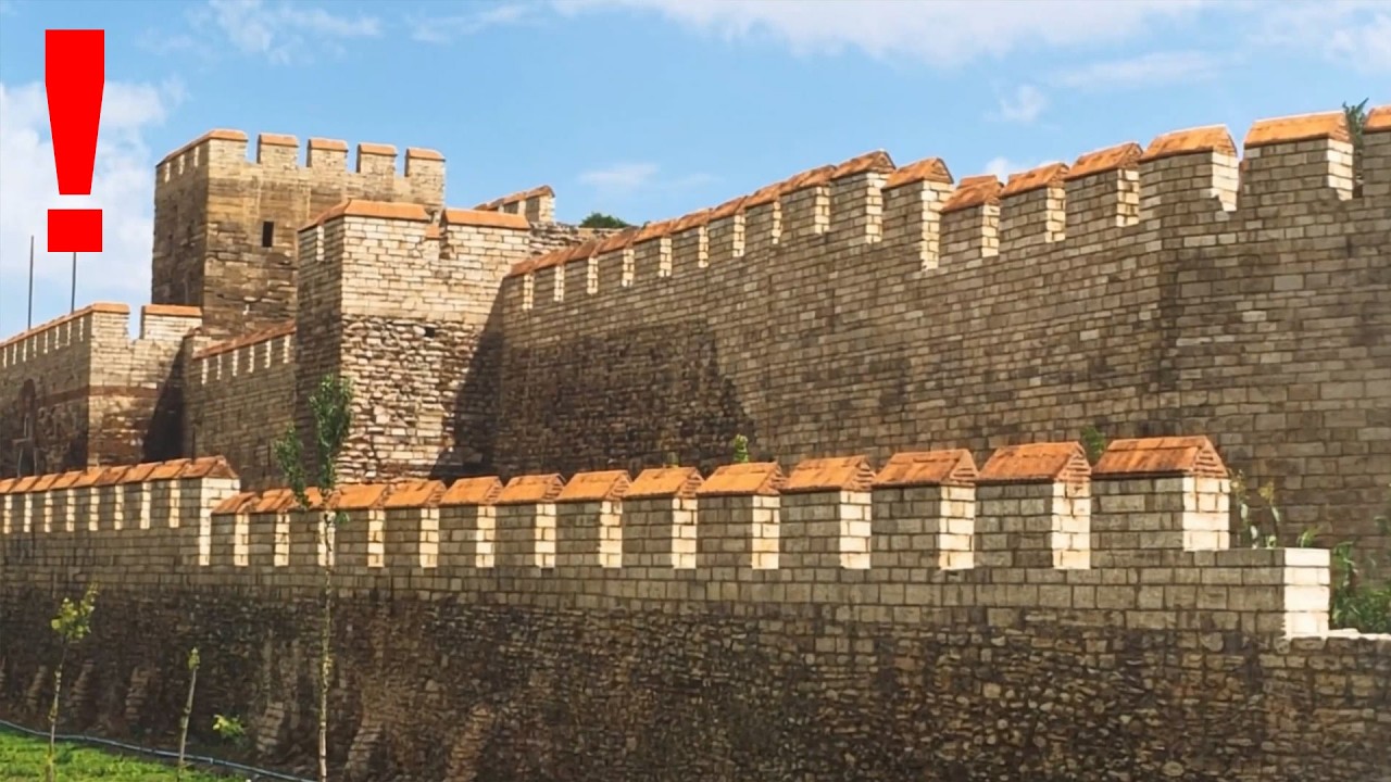 15 ANCIENT WALLS - that withstood invasions
