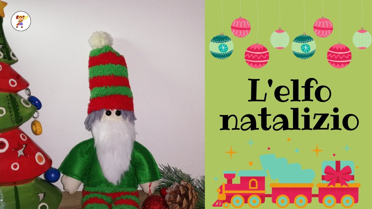 Trasformo una semplice bambola in un Elfo Natalizio!  Tutorial FACILE e veloce Natale 2025