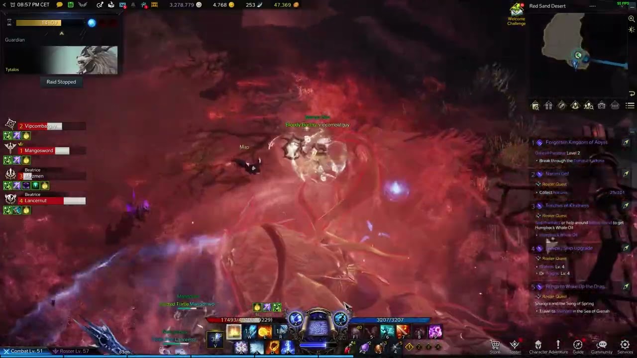 LOST ARK Tytalos wipe indiana jones escape