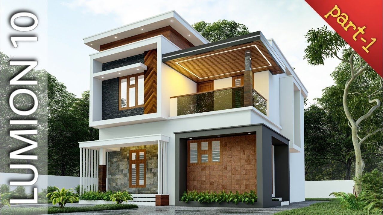 KERALA STYLE HOME | SKETCHUP MODELING