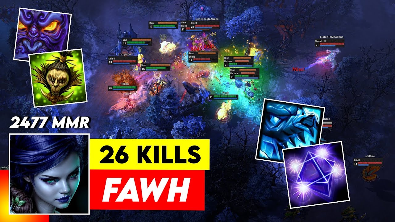 HON REBORN Forsaken Archer - Fawh - 2477 MMR