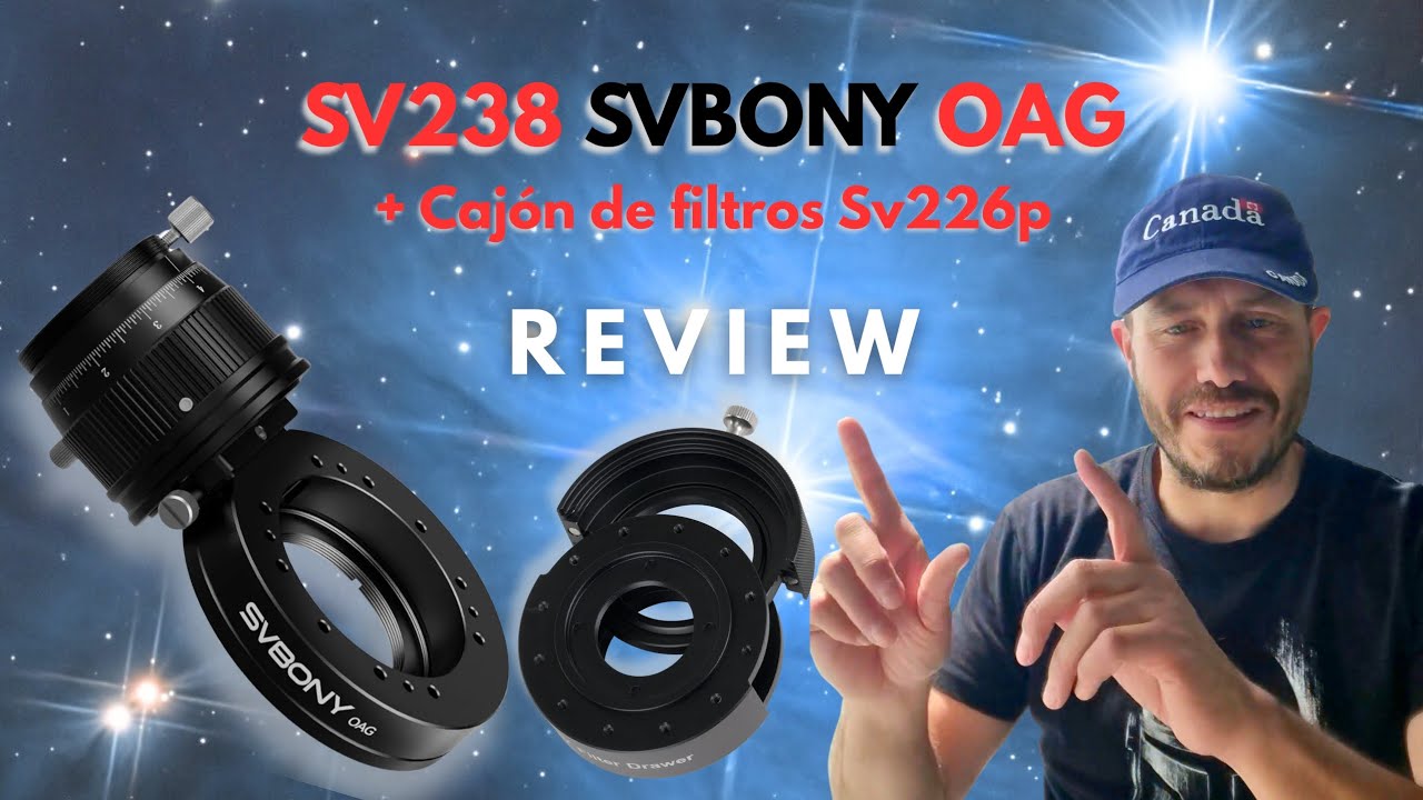Review y montaje de la nueva guía fuera de eje (OAG) Sv238 de Svbony.
