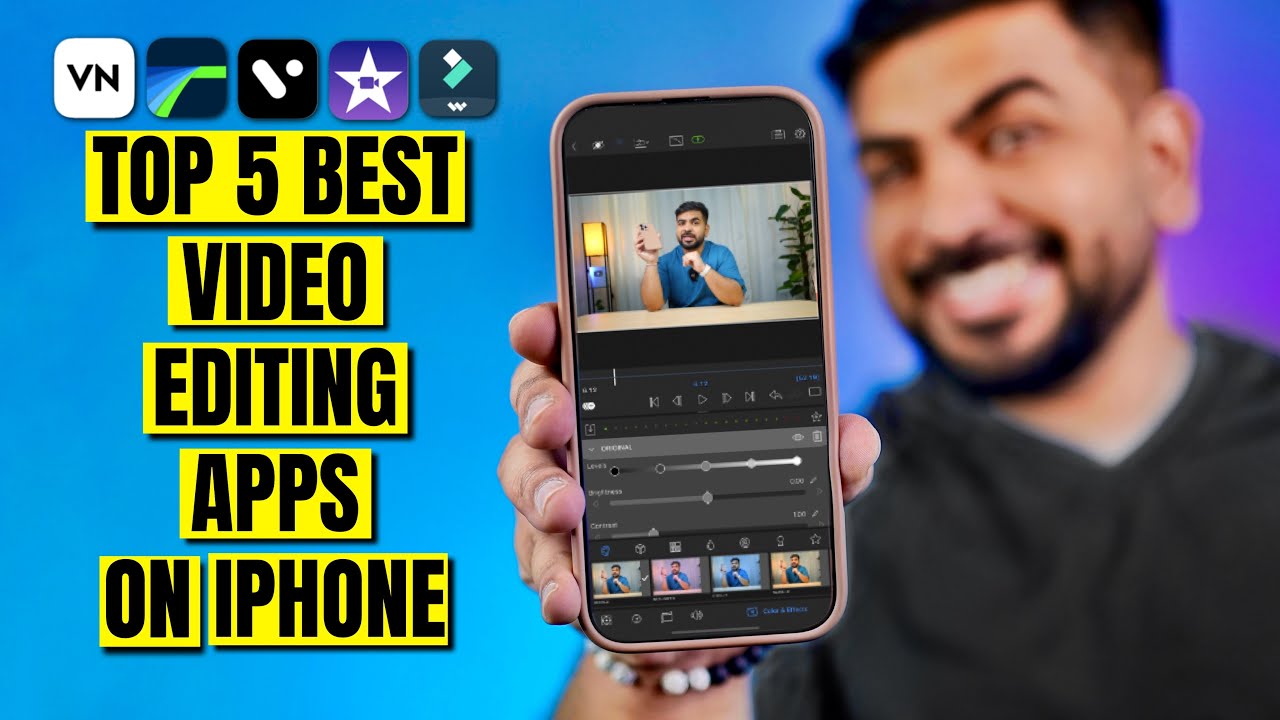 Top 5 Best Video Editing Apps on iPhone in 2025 | iPhone Video Editing Apps for Professional Videos