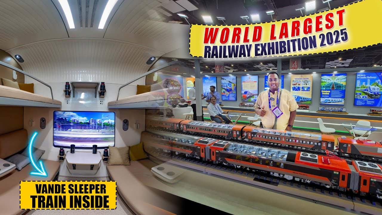 🚆 Asia’s Largest Railway Exhibition Returns! | IREE 2025 at Bharat Mandapam, New Delhi