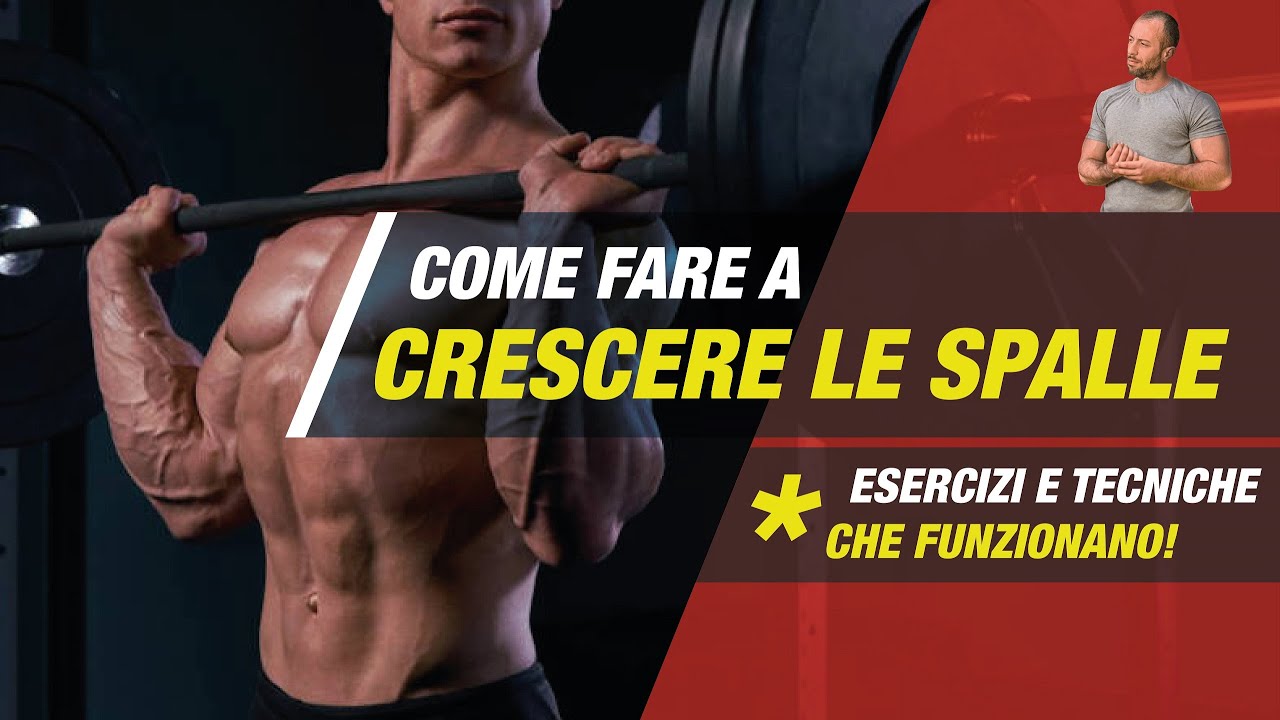 COME FARE A: DELTOIDI A CANNONE