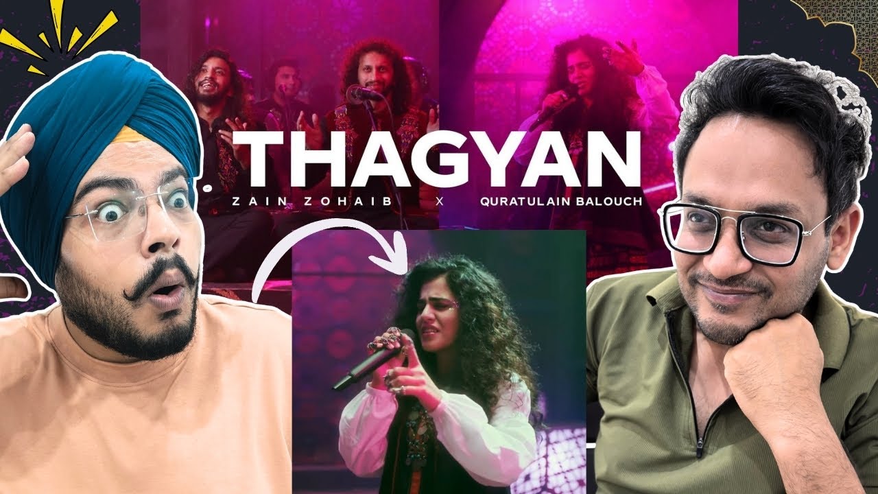 Thagyan | Coke Studio Season 14 | Zain Zohaib x Quratulain Balouch | Reaction Chamber