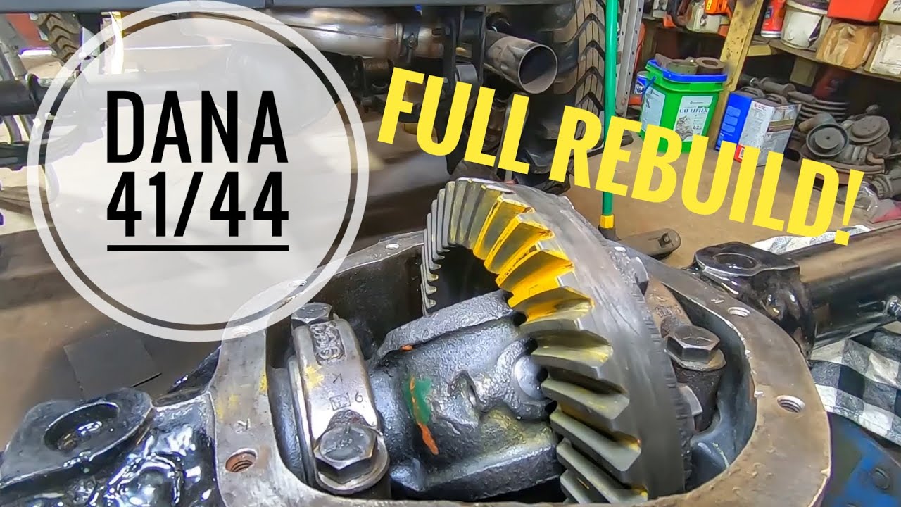 Willys Jeep How To: Rear Axle Rebuild Dana 41 & 44