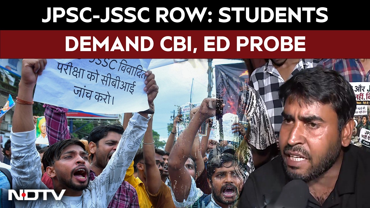 JPSC JSSC Protest | Students Demand CBI, ED Investigation Into Paper Leak