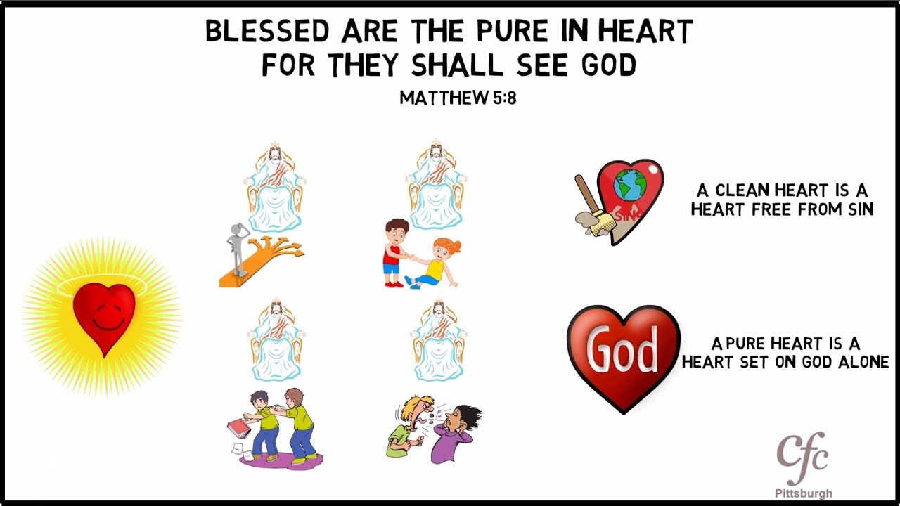 28 - Blessed are the pure in heart - Zac Poonen Illustrations