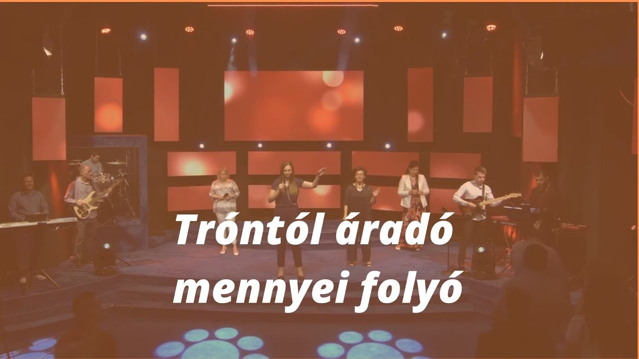 Tróntól áradó mennyei folyó // ÚjSzövetség Gyülekezet ÉLŐ Dicséretek