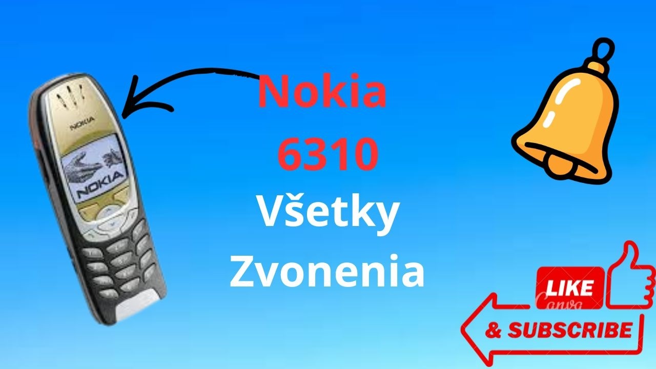 Nokia 6310 – Všetky originálne zvonenia Retro klasika z 90. rokov (All Ringtones) #video #nokia6310