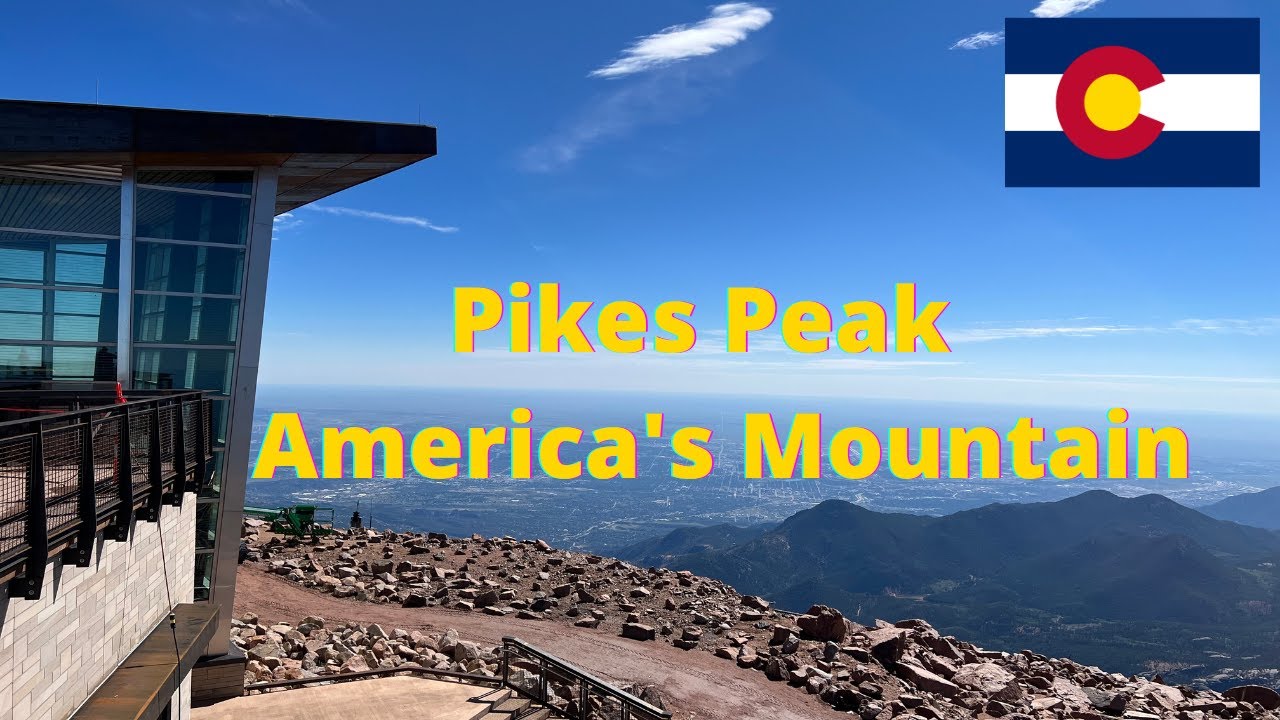 America's mountain - Road trip to Pikes Peak Colorado 4K