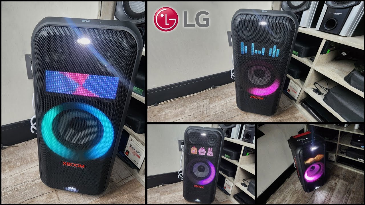 Unboxing (desembalando) LG Xboom XL7S
