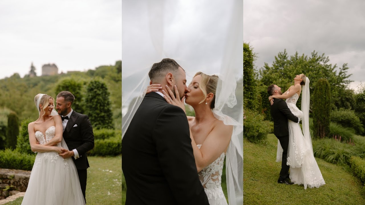 Donna & Tom's wedding film, the couple tie the knot in the south of France