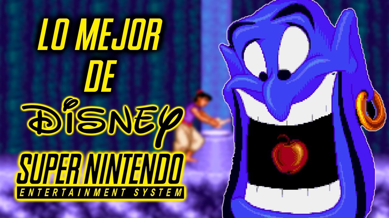 Los 10 MEJORES Juegos de DISNEY para SUPER NINTENDO