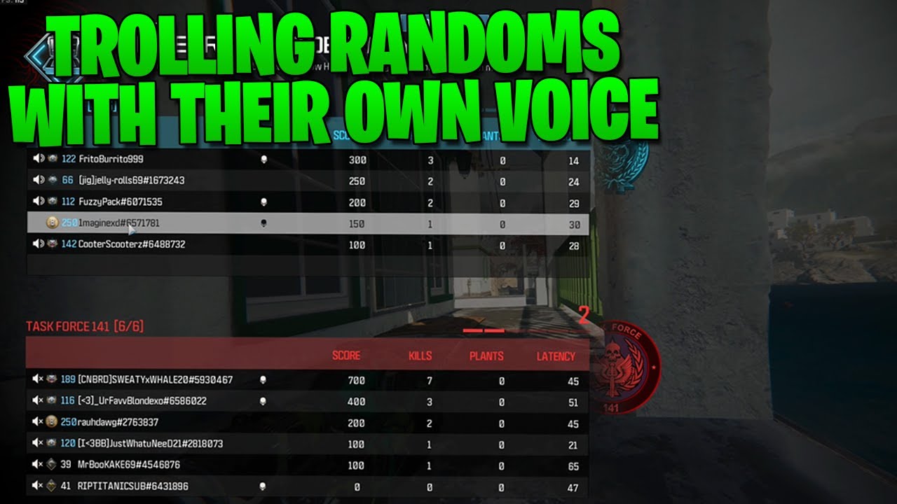 Троллинг моей команды их собственным голосом (смешные реакции)