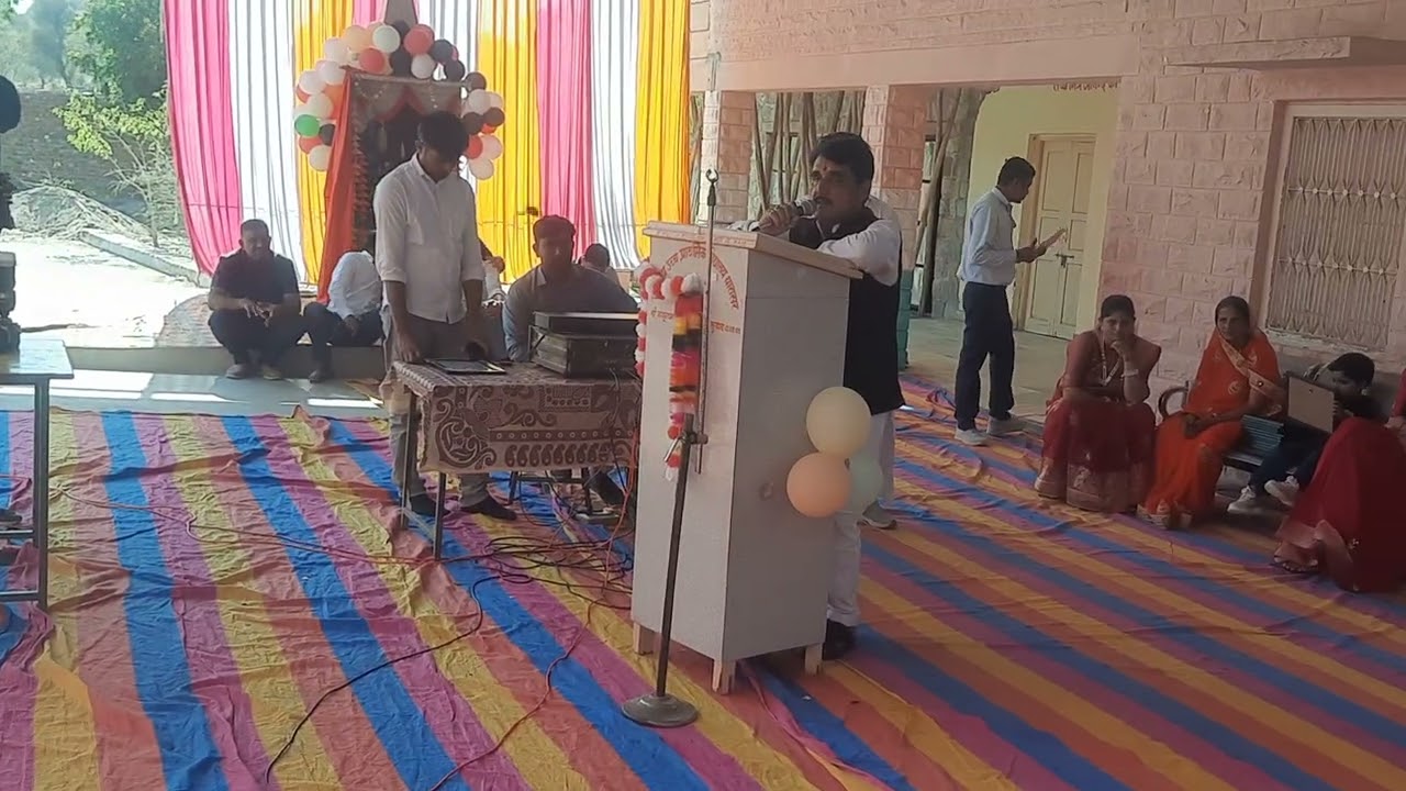 चेनाराम कङवासरा का उद्बोधन धारासर का तला 
