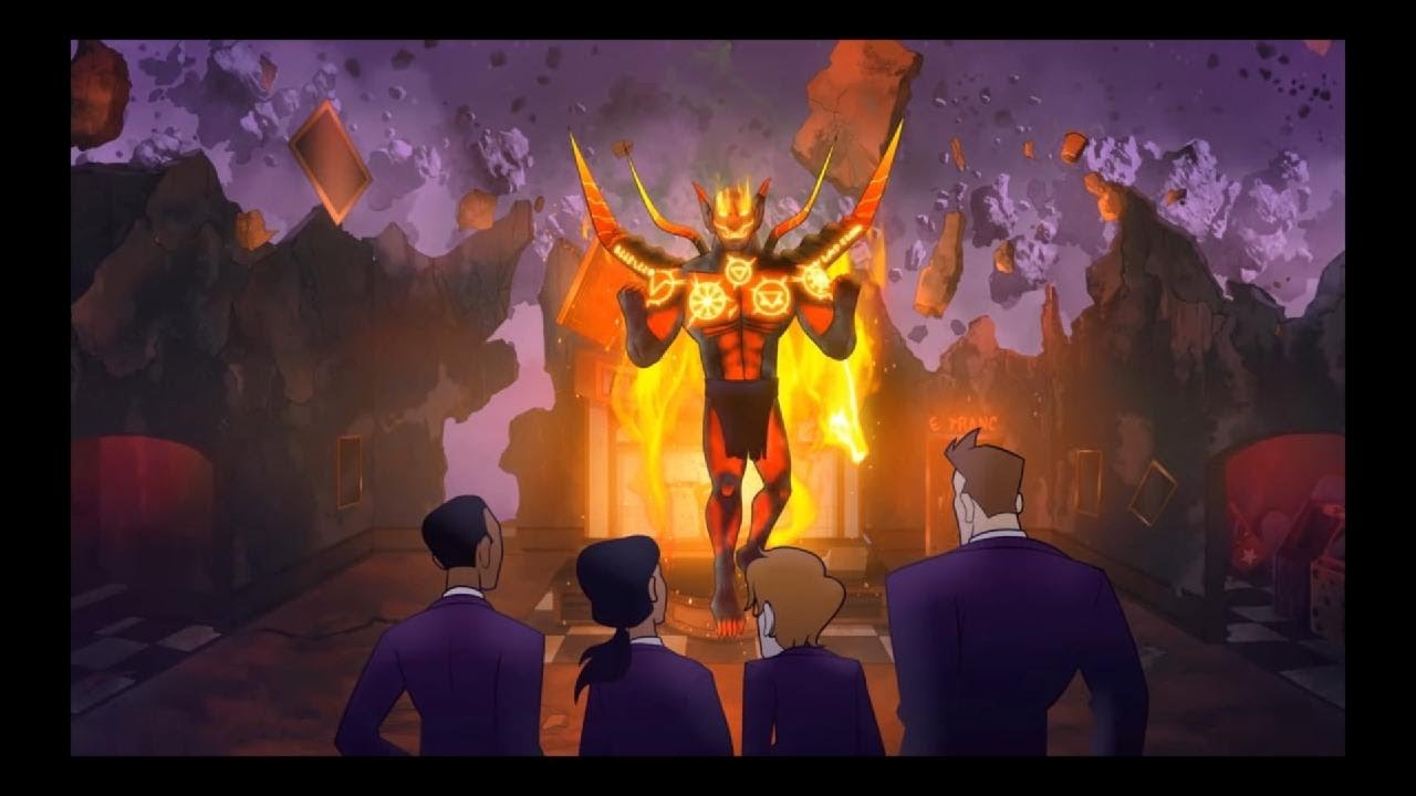 Defeating Mephistopheles in 2026+ending cutscene