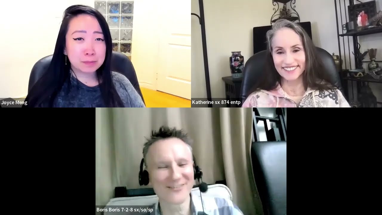 Joyce Meng - Tritype® sx874 and sx782 ENTP MBTI  Analytical about being in Love | Katherine Fauvre