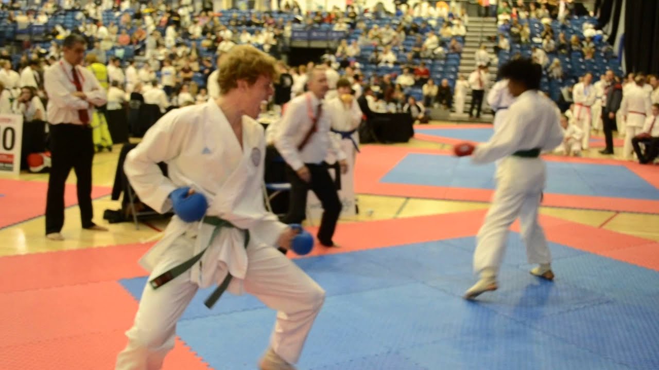 Raj Lawrence GKR Karate 6th Kyu British Kumite Champion 2015