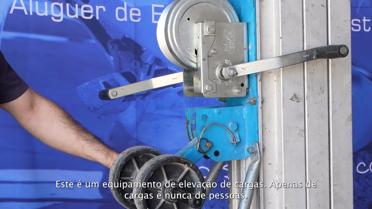 Equipa de Aluguer | Porta Cargas Manual GENIE SLA-15