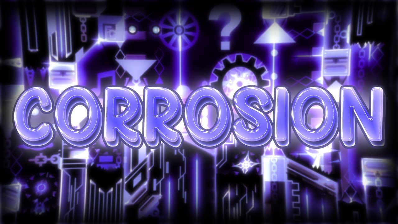 I kept getting distracted playing this Extreme Demon (Corrosion) | Geometry Dash