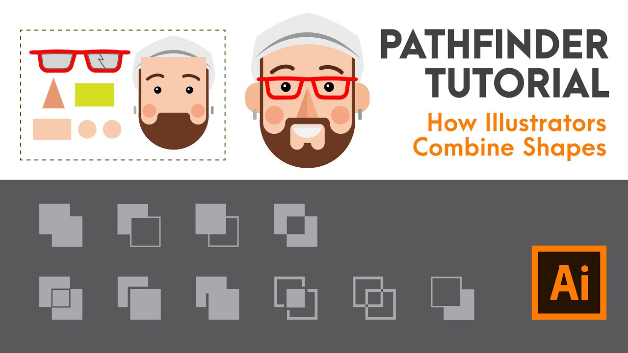 Учебное пособие по Pathfinder для начинающих | Adobe Illustrator