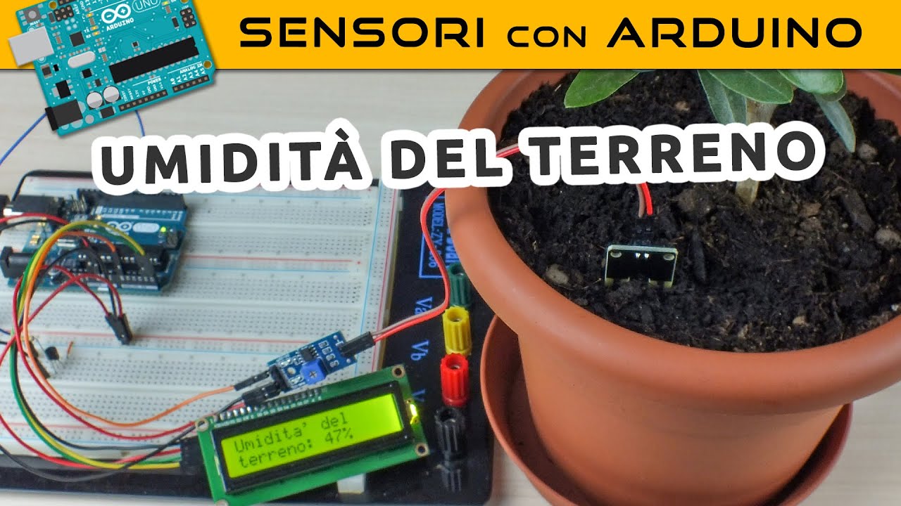 Sensore di umidità del terreno (Sensori con Arduino)