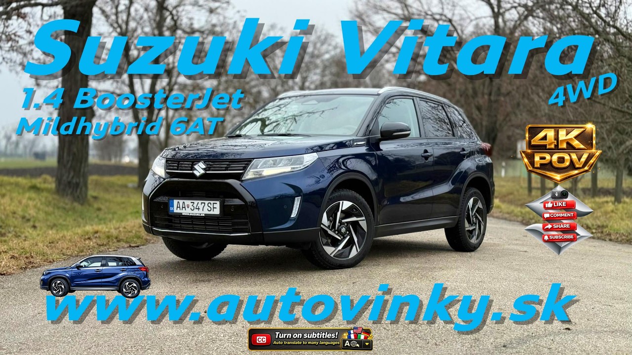 Suzuki Vitara 2026 AllGrip – 110 HP Mild Hybrid POV Drive