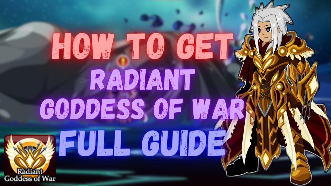 AQW Radiant Goddess of War Armour Guide #31 (50% Chaos, Dragonkin, Elemental, Human & Undead Tagged)