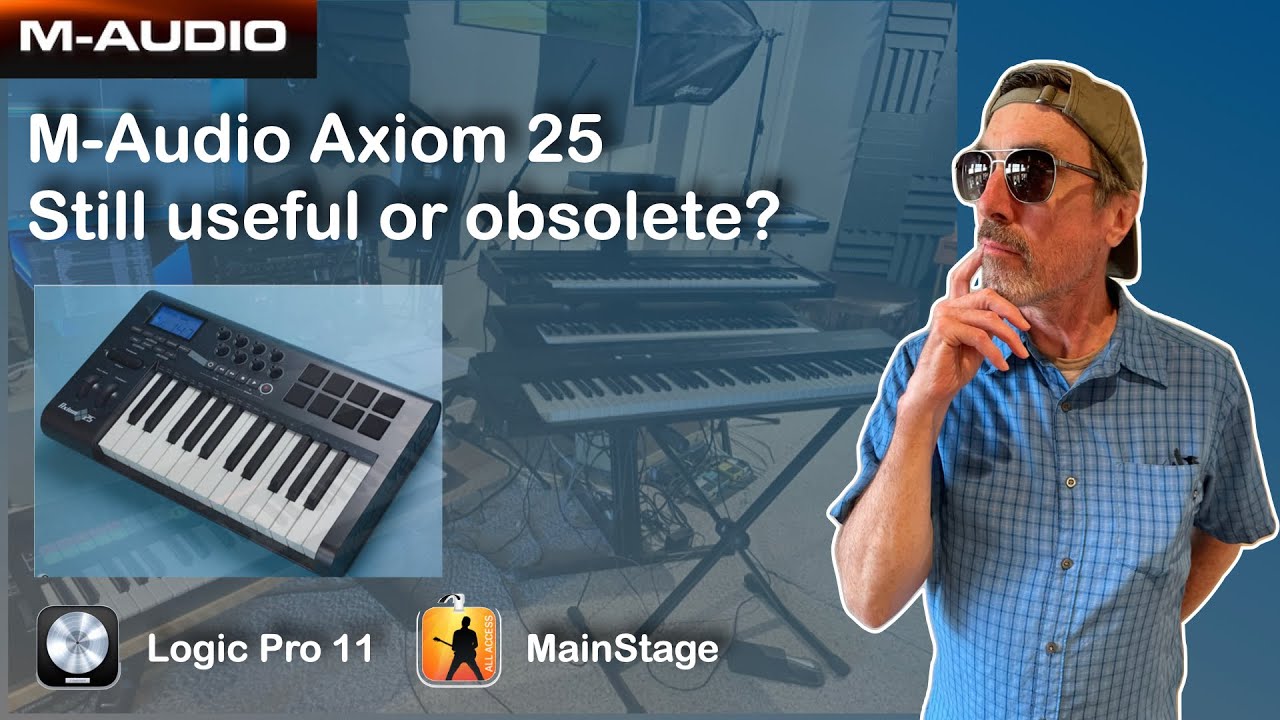 Axiom 25 и другие старые вещи, с которыми я возился... в Logic и MainStage