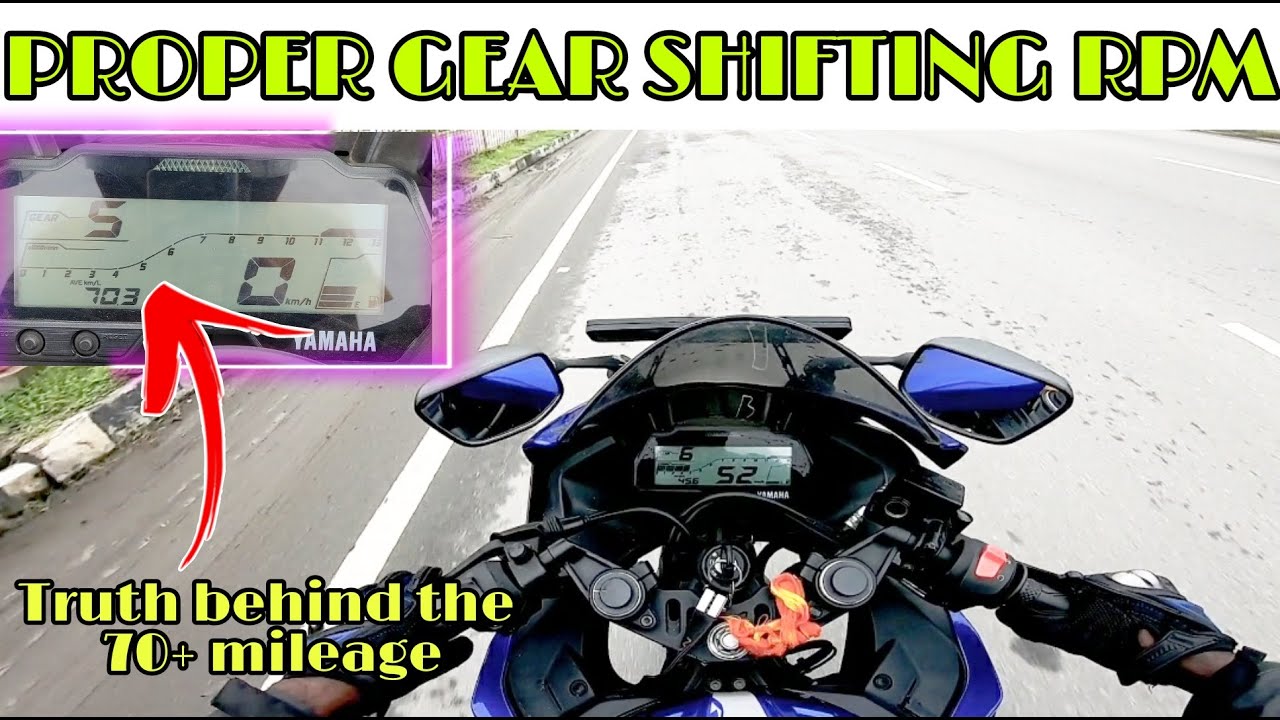 Proper Gear shifting Rpm | R15v3 | raghudsp | Tamil