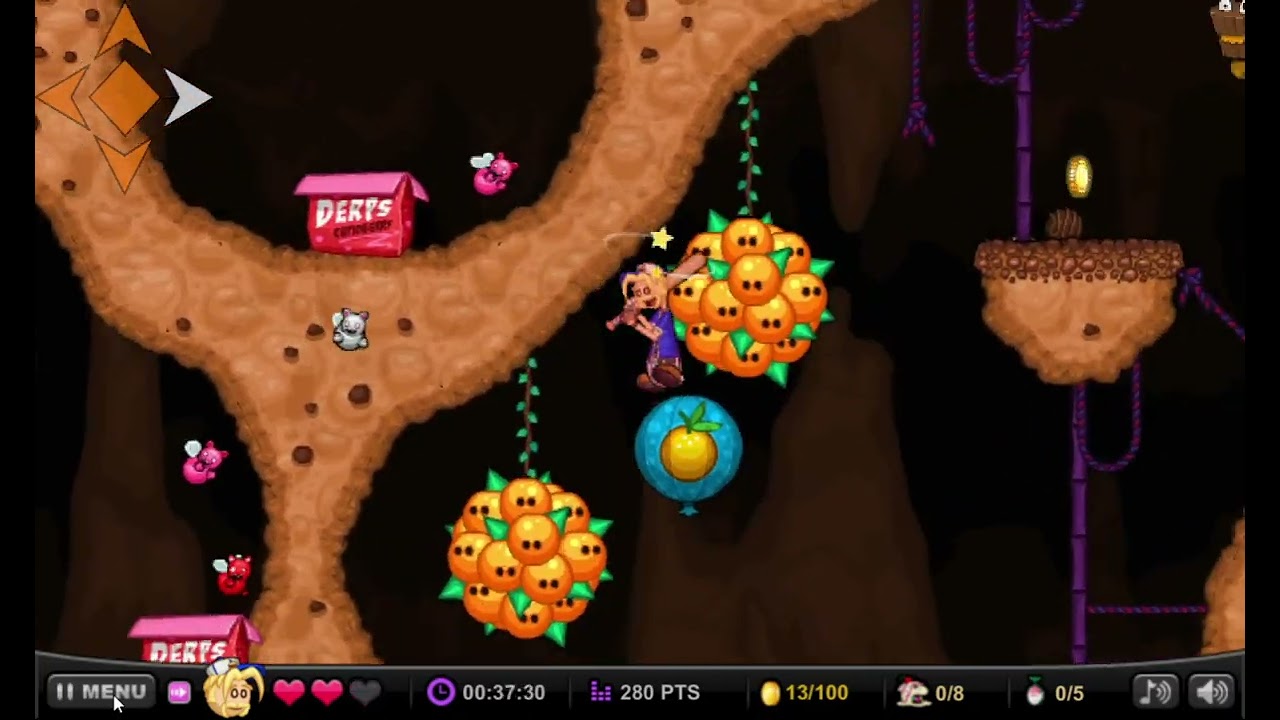 Papa Louie 3, 8-1 Speedrun in 1m-46s-970ms (2nd place)