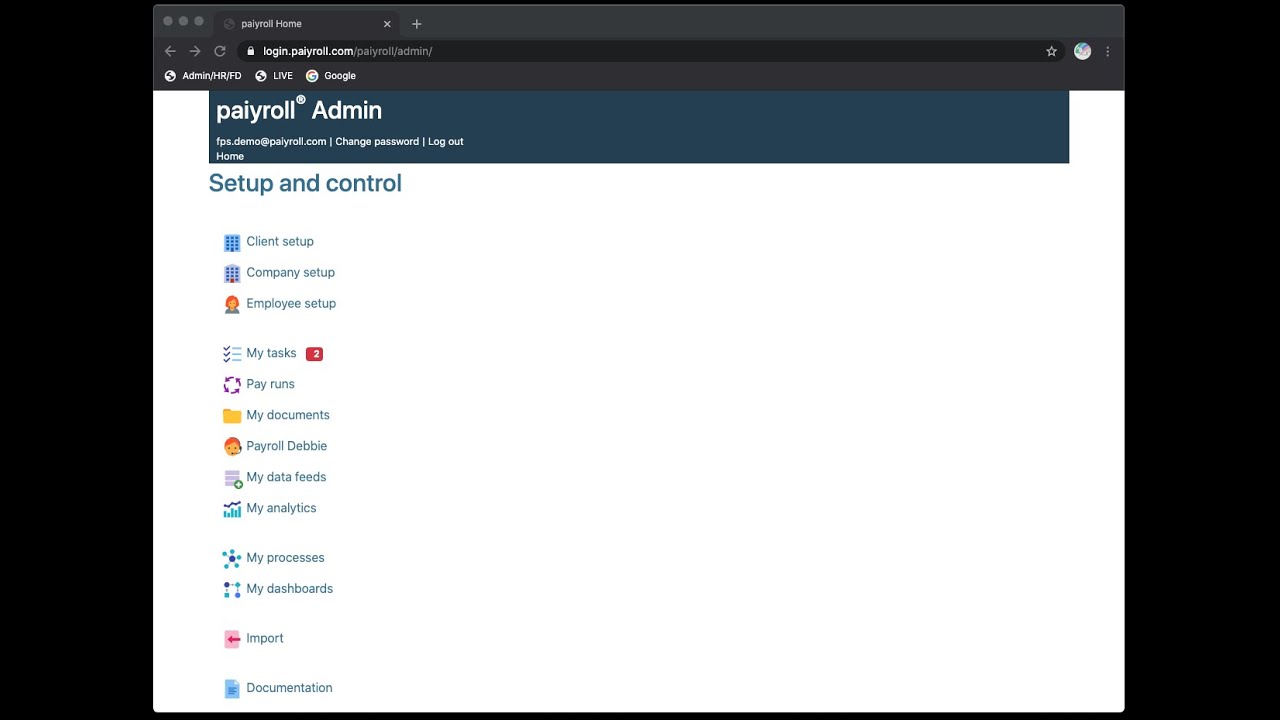 paiyroll&reg; automated FPS import