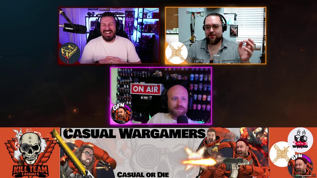 Kill Team Casuals В ПРЯМОМ ЭФИРЕ &mdash; Дино-чепуха