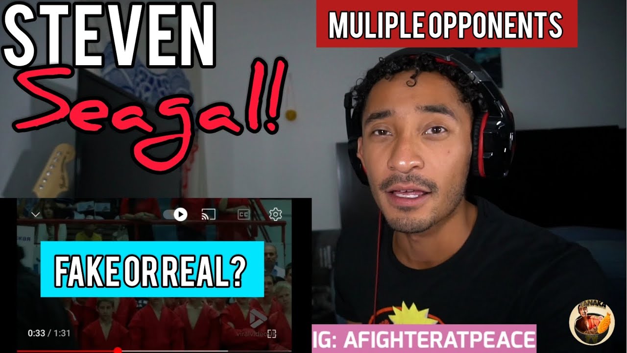 Steven Seagal Defends Against MULTIPLE Opponents..Kind of