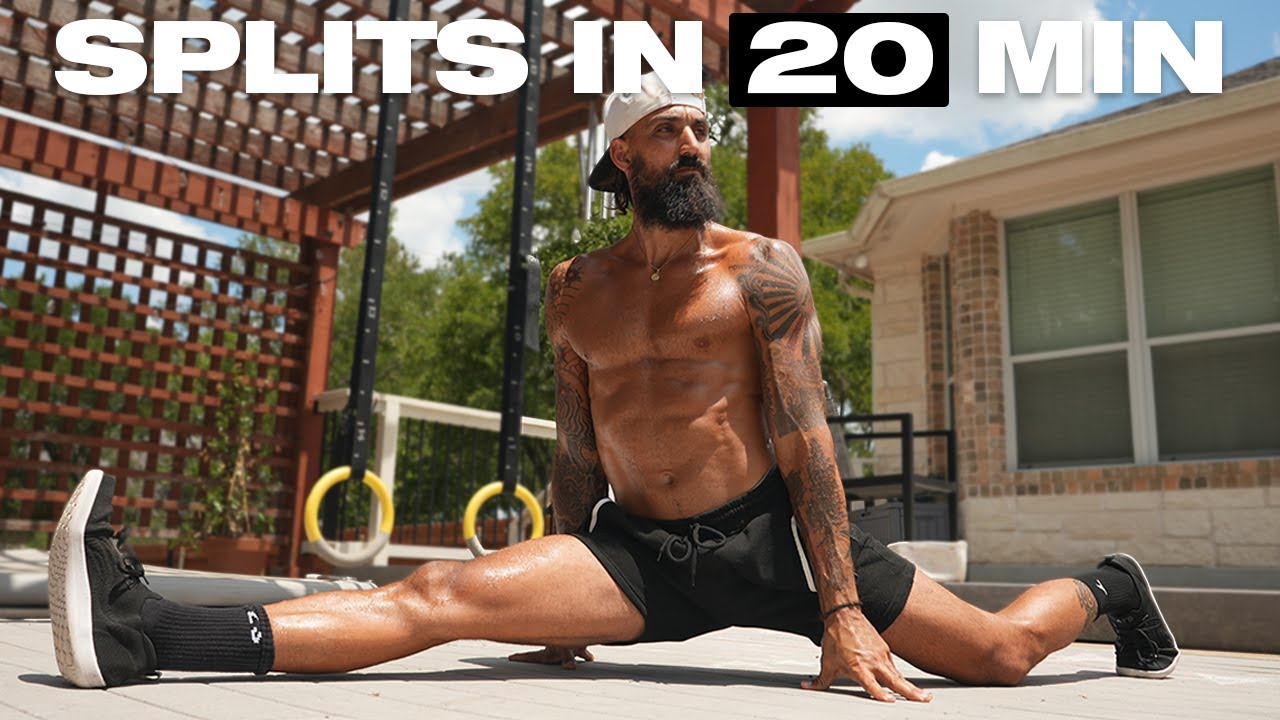 How I get my Front Splits in 20 minutes (As a Stiff Guy)