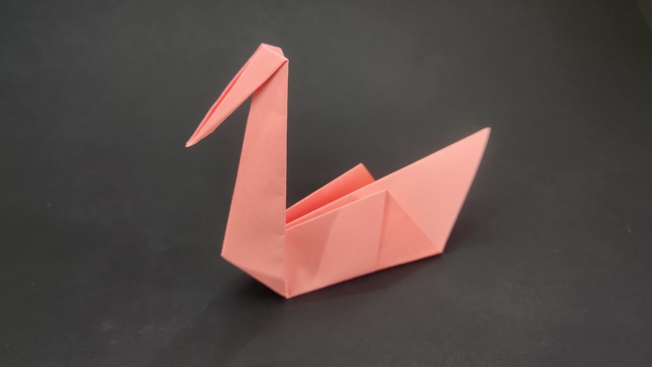 Easy Origami Swan Tutorial 🦢 | How to Make a Paper Swan Step by Step